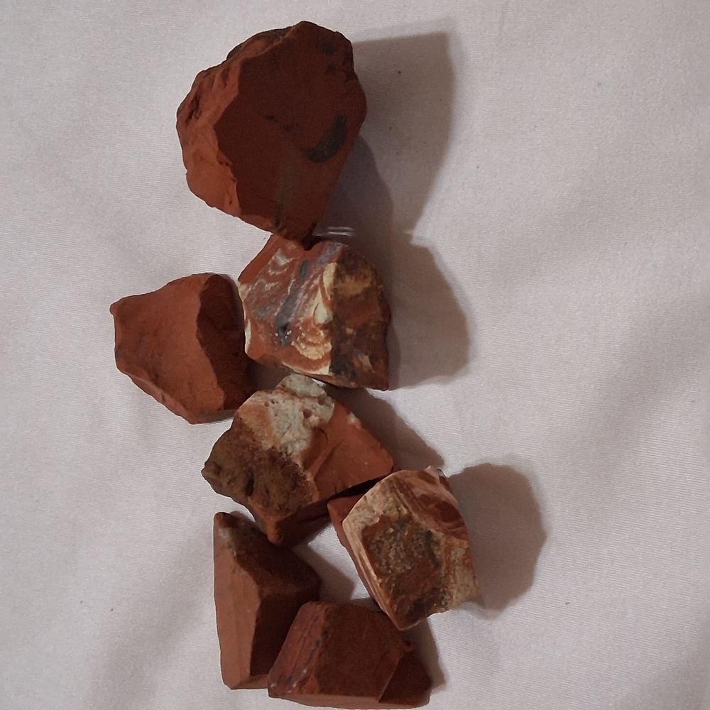 Natural Red Jasper Rough Stone Lot